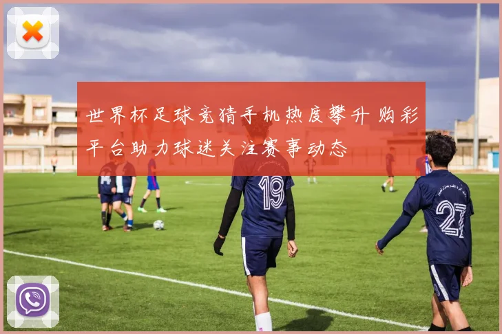 世界杯足球竞猜手机热度攀升 购彩平台助力球迷关注赛事动态
